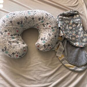 Boppy Nursing Pillow Set with 3 total covers
